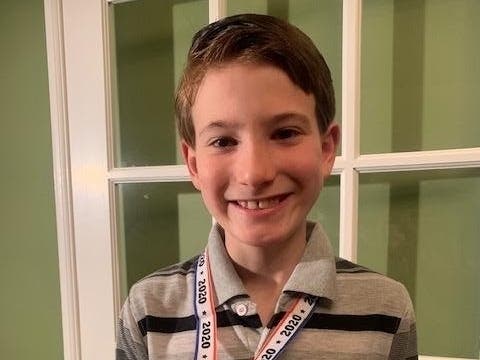 Wade Bullard, a student at the Lawrence Intermediate School, was a co-winner of the Partnership for a Drug-Free New Jersey’s folder contest.