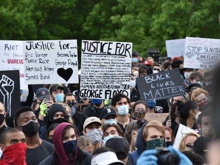 Police Chief William Monaghan is inviting protesters who are planning to march Friday to come to a barbecue with officers afterward.