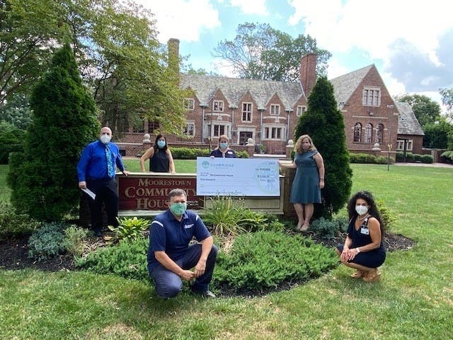 Cambridge Rehabilitation & Healthcare Center is matching donations to the Moorestown Community House of up to $5,000 through July 21.