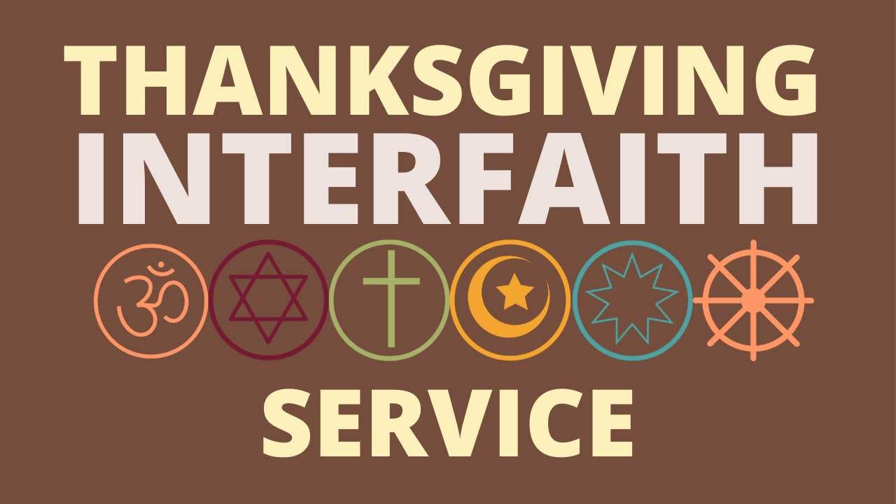 Nov 25 | Thanksgiving Interfaith Service | Reston, VA Patch