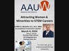 Join Madison Area AAUW at a free program on March 4, 2024 at 7PM at the Florham Park Library. Speaker Cyndi Wilson will discuss some programs that are available to encourage women & minorities to enter STEM fields. All welcome, reservations not needed.