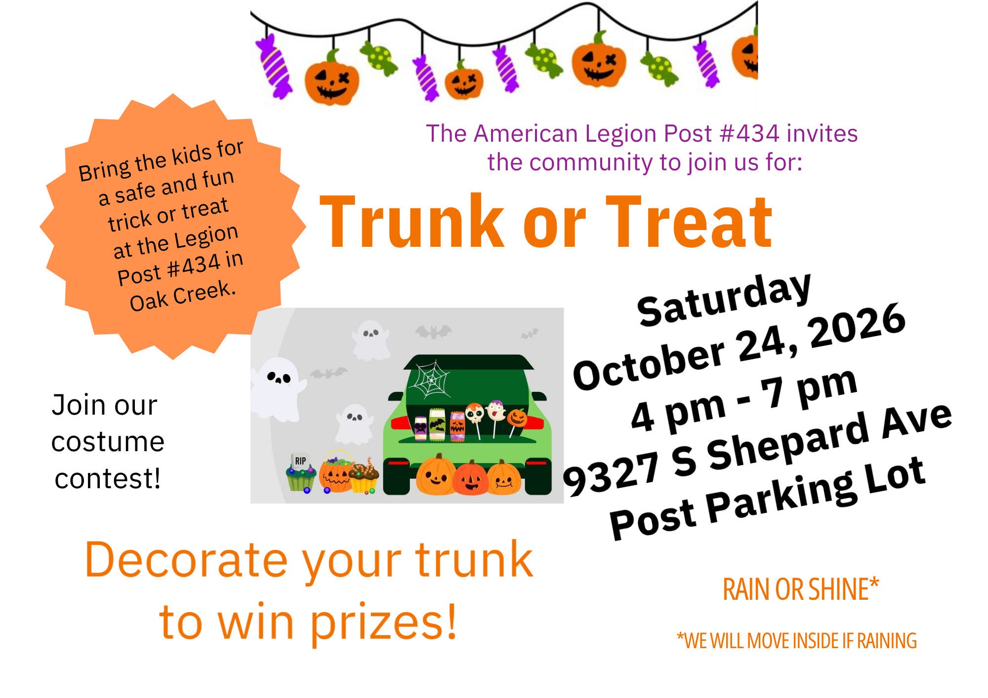 Trunk or Treat