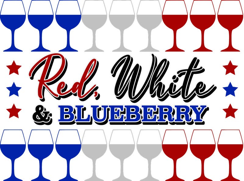 Red, White and Blueberry