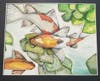 "Spring Koi" by Delsin Jean Louis, of Dedham High School won top honors at this year's exhibition