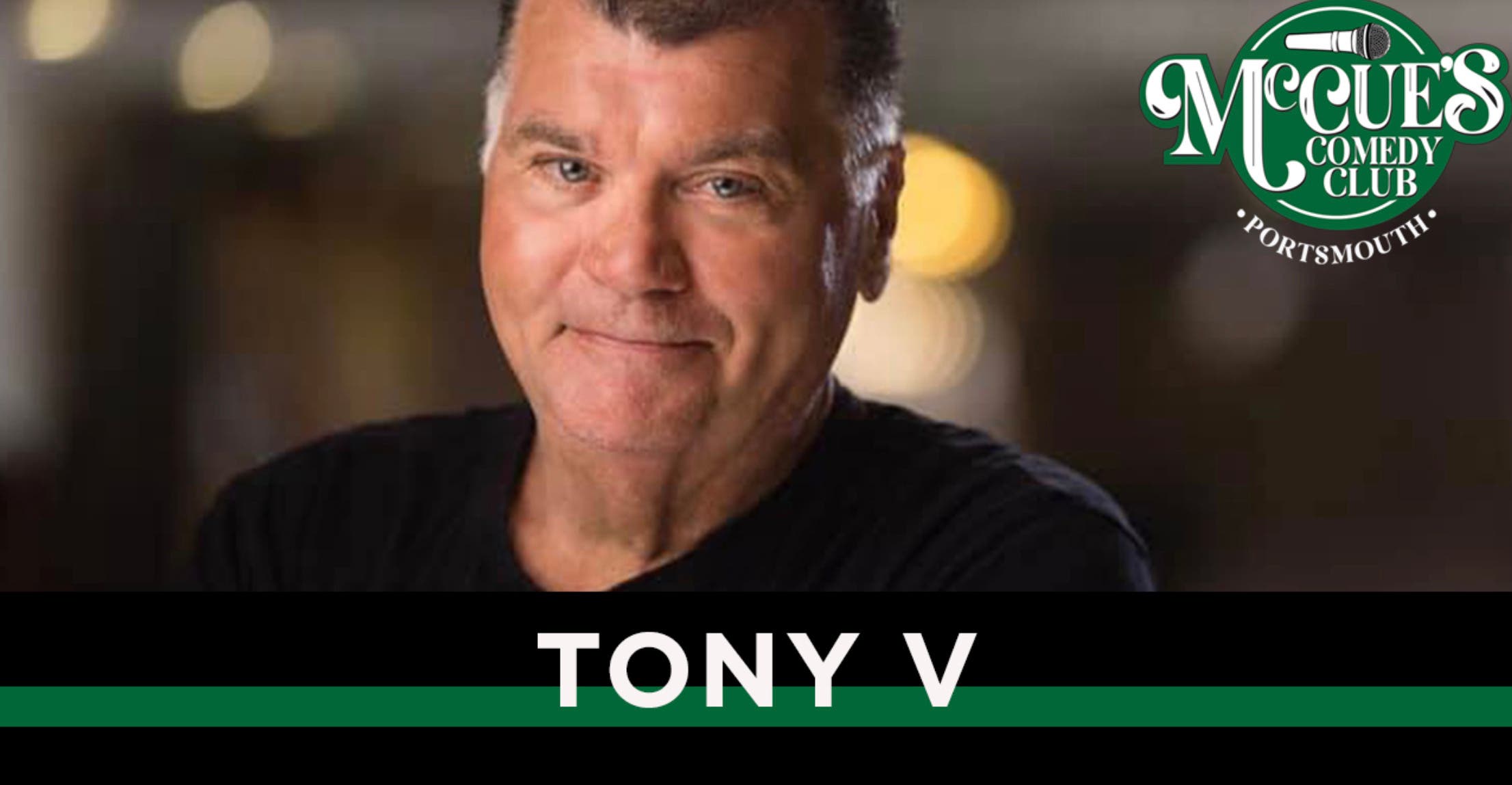 Comedy legend Tony V 