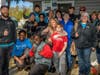 The entire Warminster Habitat ReStore team came out to witness the impact their work has in the community.