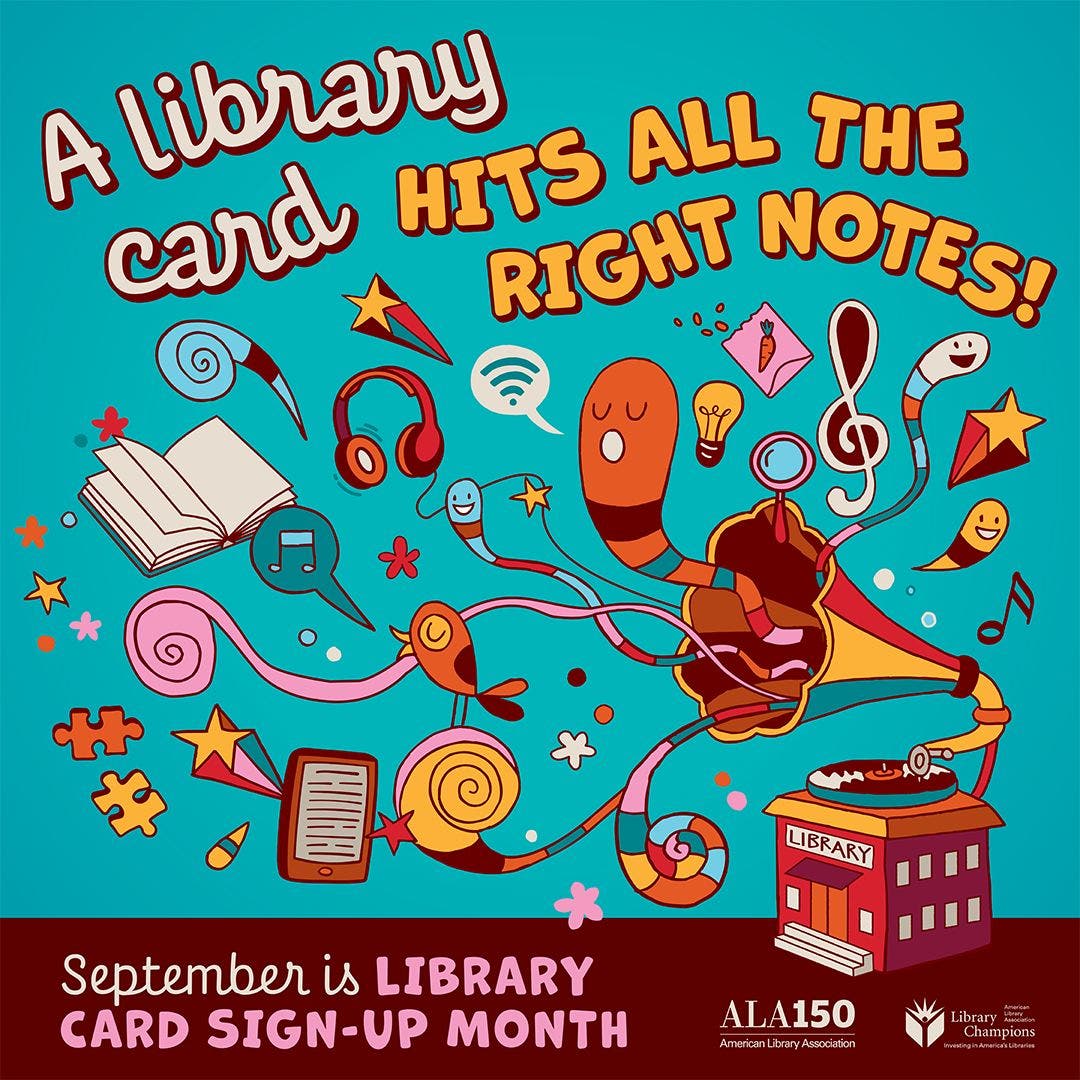National Library Card Sign-Up Month