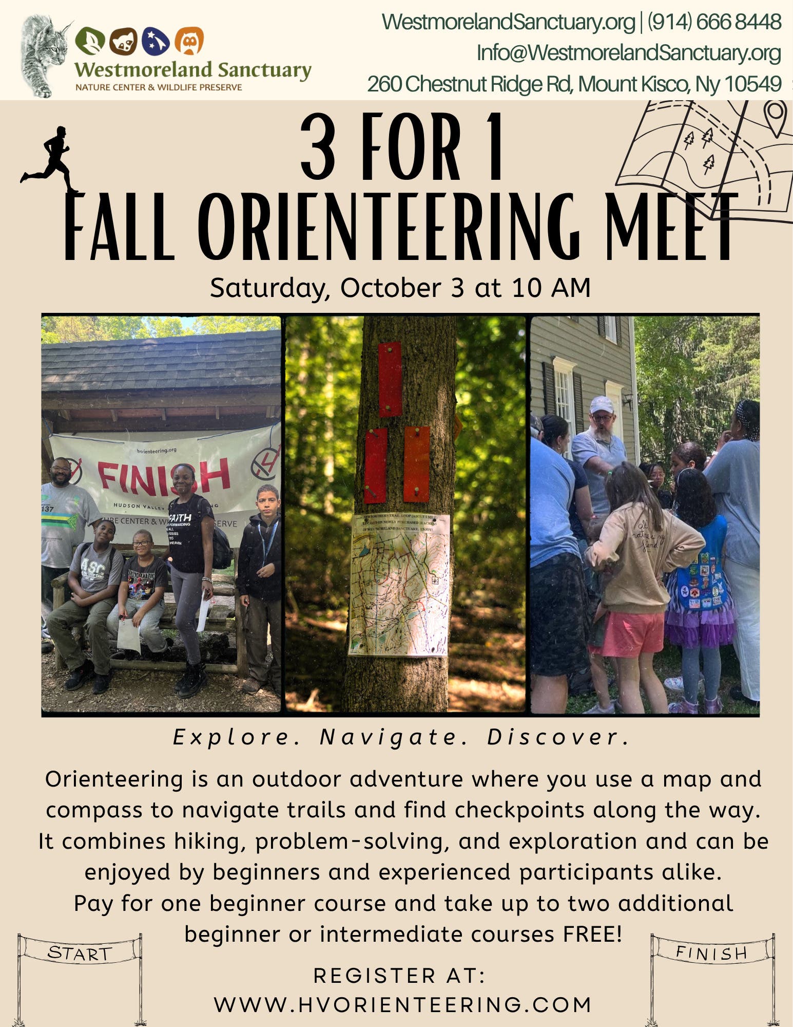 3 For 1 Fall Orienteering Meet