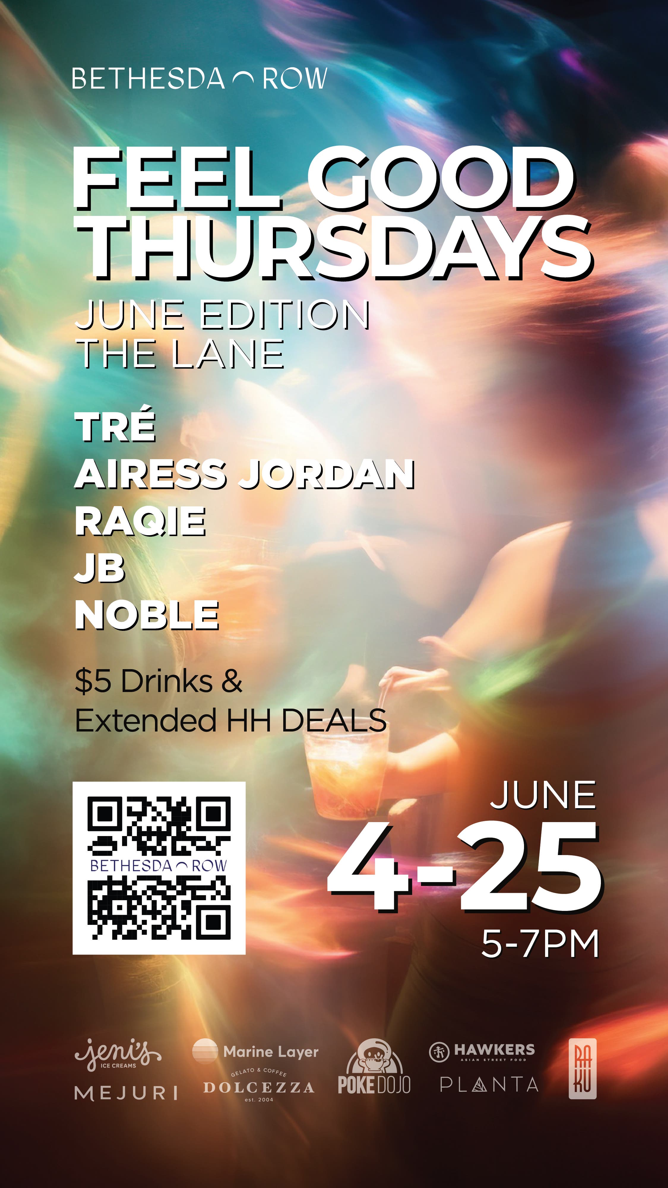 Feel Good Thursdays at The Lane at Bethesda Row 