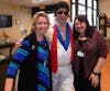 Director of Recreation Diane Sokol and Director of Admissions Audra Lauf with Elvis