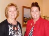 	Parkway Pavilion Recreation Director Diane Sokol with Enfield Town Council Member Lori Unghire 				