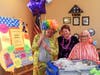 Donald Biron, “Groove Clown”, Elaine Keyes-“Lanie the Balloon Lady”, and Cheryl Colletti-“Smiley”				