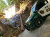 The landslide area near the illegal grow operation discovered in Boulder Creek, June 13, 2019.