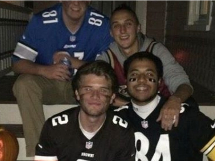 Trevor Irby (front right). 