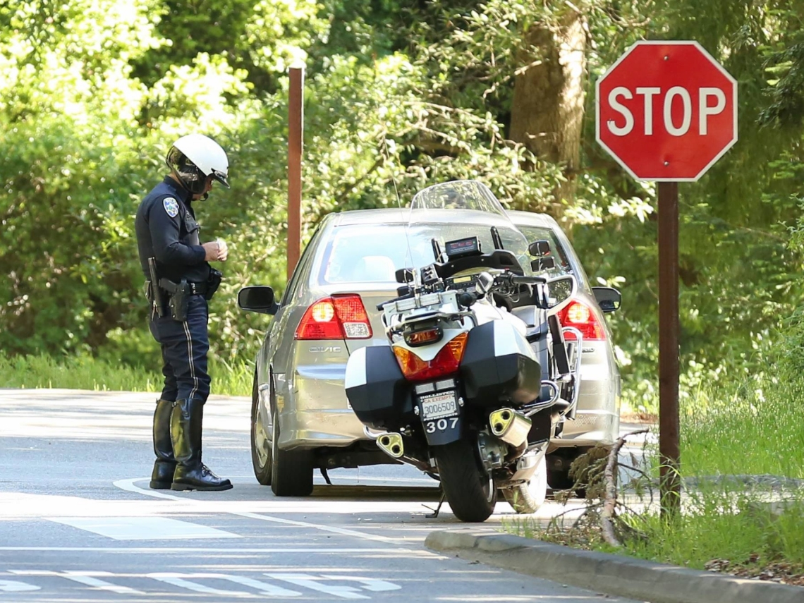 The city crackdown yielded 72 citations for school zone violations along with pedestrian and bicycle violations on Ocean and Mission streets.