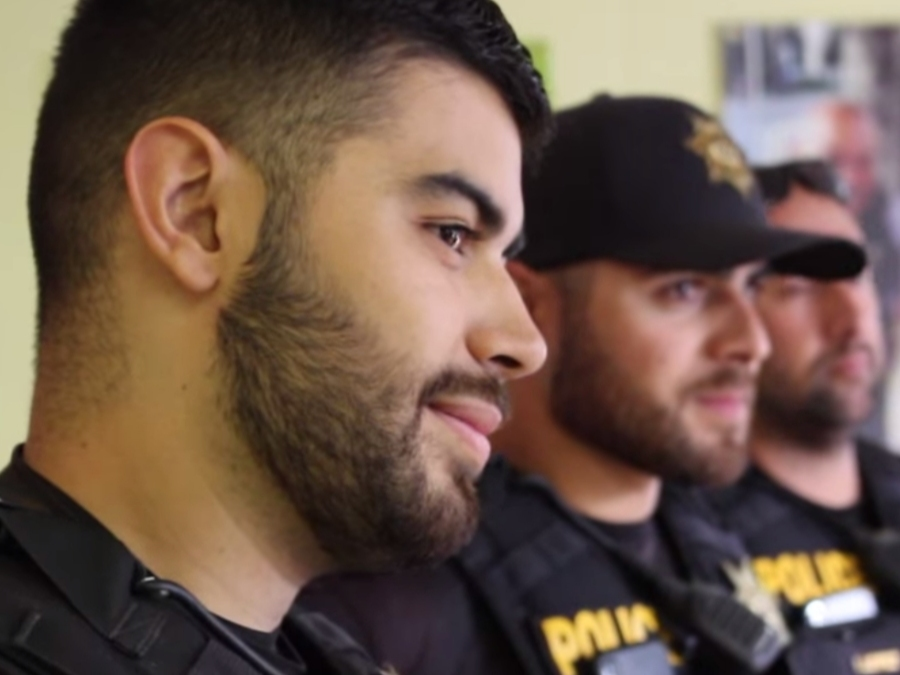  The Watsonville Police Department said it has suspended its “facial hair” policy.