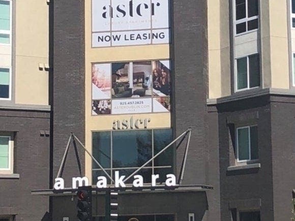 Amakara's new location at 7568 Dublin Blvd., on the first floor of the Aster residential complex.