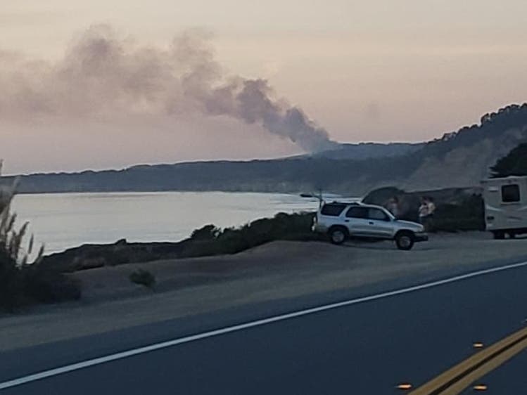 The cause of the blaze is under investigation.