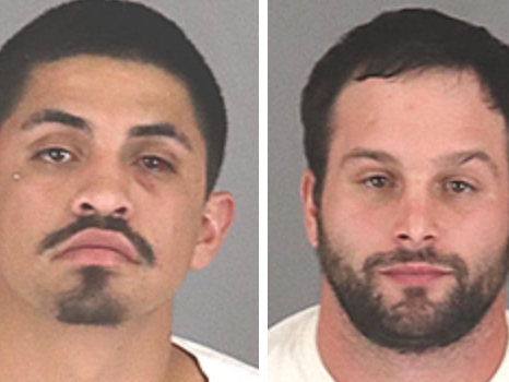 From left: Isaac Campos and Charles Tesconi 