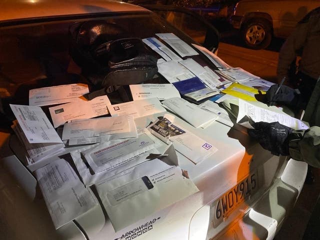 Mail Thieves Nabbed In Stolen Car: Temecula Sheriff's Station
