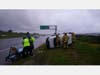 The crash scene Thursday in Murrieta.