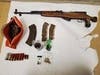 Items seized during the May 7 raids.