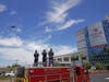 Thursday's flyover at Loma Linda Medical Center Murrieta.