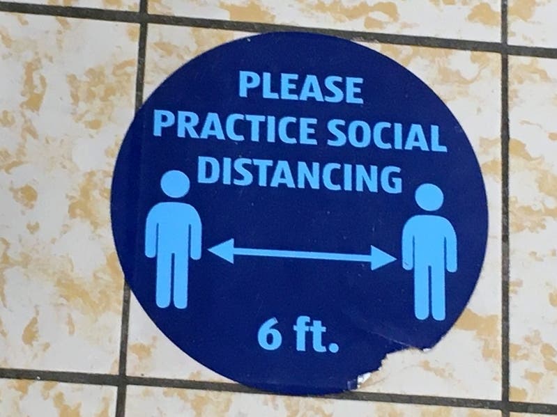 Residents should still continue physical distancing and wearing face masks where it makes sense, like grocery stores, doctors' offices and other gathering places.