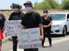 The June 3, 2020 protest against police brutality. Lake Elsinore, Calif.