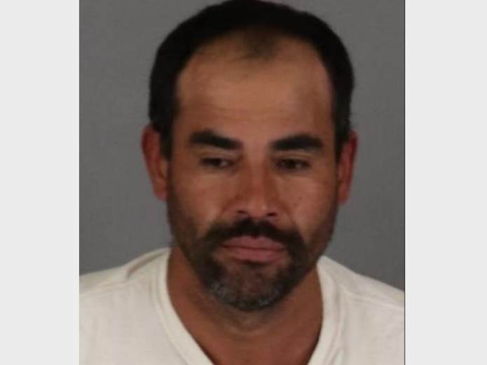 Noel Lopez Mejia at the time of his December arrest.