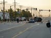 The crash scene Thursday morning.