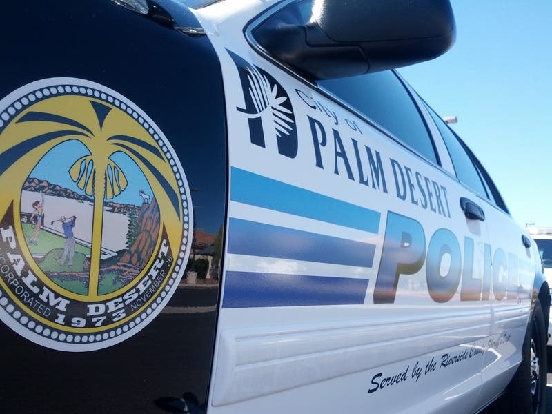 Palm Desert contracts for law enforcement services from the Riverside County Sheriff's Department.