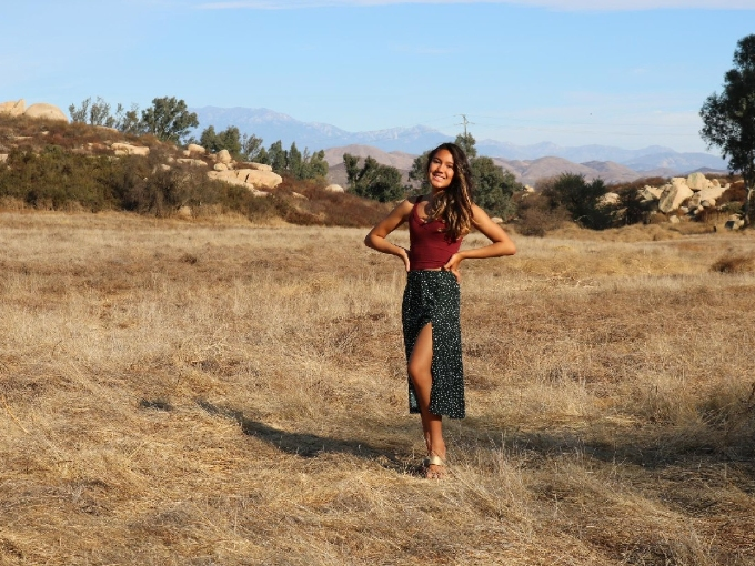 Ava Dittmar, 15, founder of Murrieta-based Hoku Hospitality.
