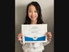Hayley Foo, a 5th grader at Ysabel Barnett Elementary School, won the district competition.