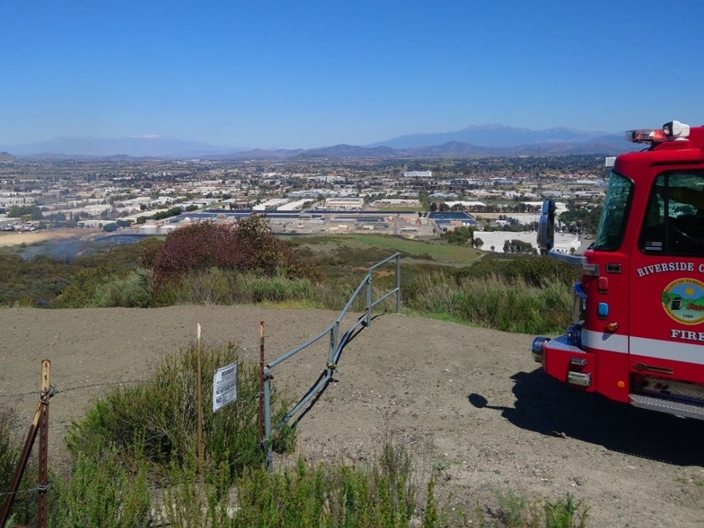 Small Brush Fire Breaks Out Near Temecula | Temecula, CA Patch