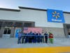 Wednesday's ribbon-cutting ceremony at the new Walmart Supercenter.
