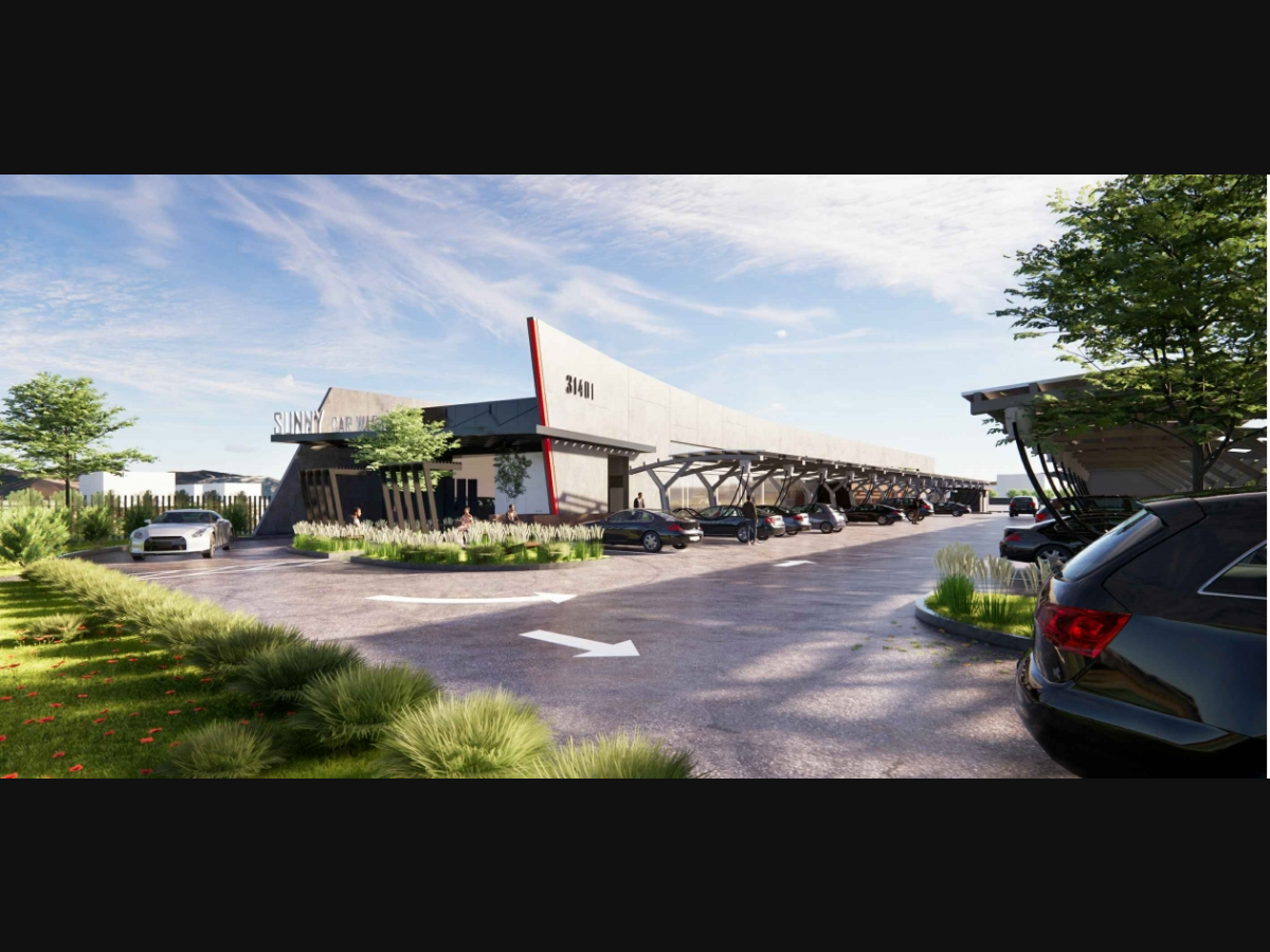 An artist's rendering of the proposed project.