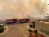 The fire scene Monday, May 24, 2021.