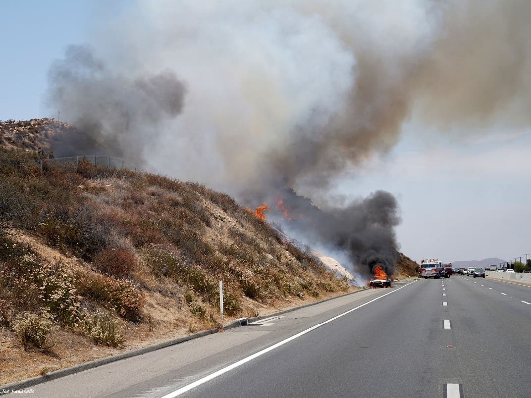 I-215 Brush Fire In Murrieta Closes Lanes For Hours | Murrieta, CA Patch