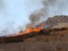 The fire Monday afternoon near the Murrieta/Menifee border.