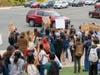 Monday morning's rally at Temecula Valley High School in support of Valley View High School and its students.