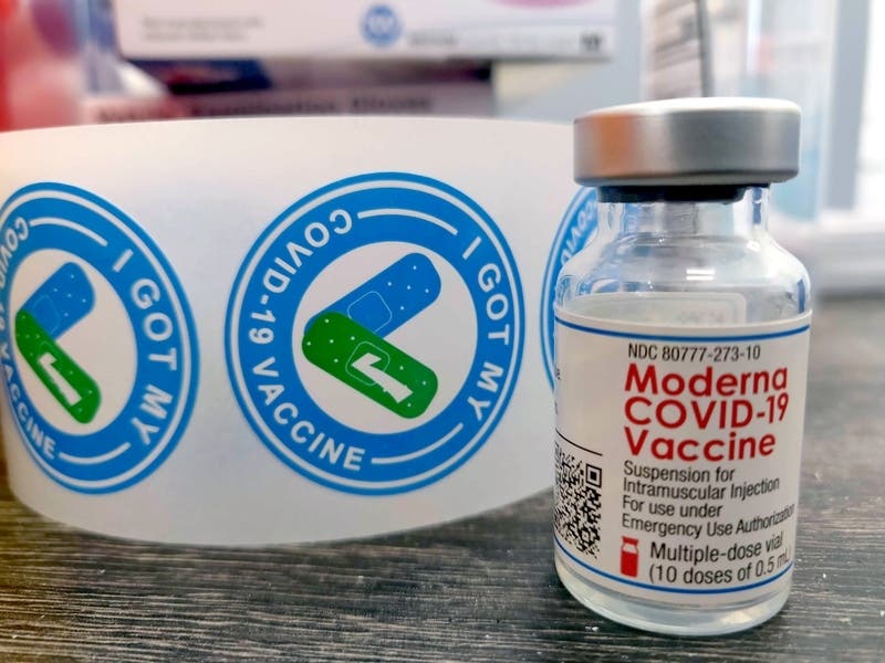 Moderna has requested a priority review. On Monday, the FDA approved the Pfizer/BioNTech vaccine for people age 16 and older; the approval was for the two-dose series.