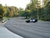 The scene in Murrieta Tuesday morning.