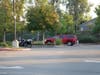 The investigation scene Tuesday in Murrieta.