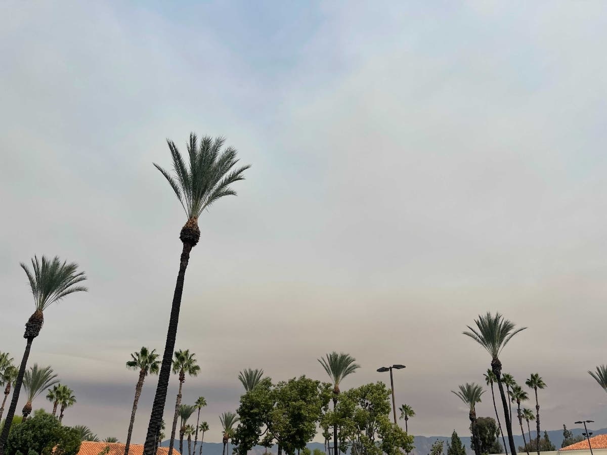 Drift smoke in the Pass Area on Thursday.