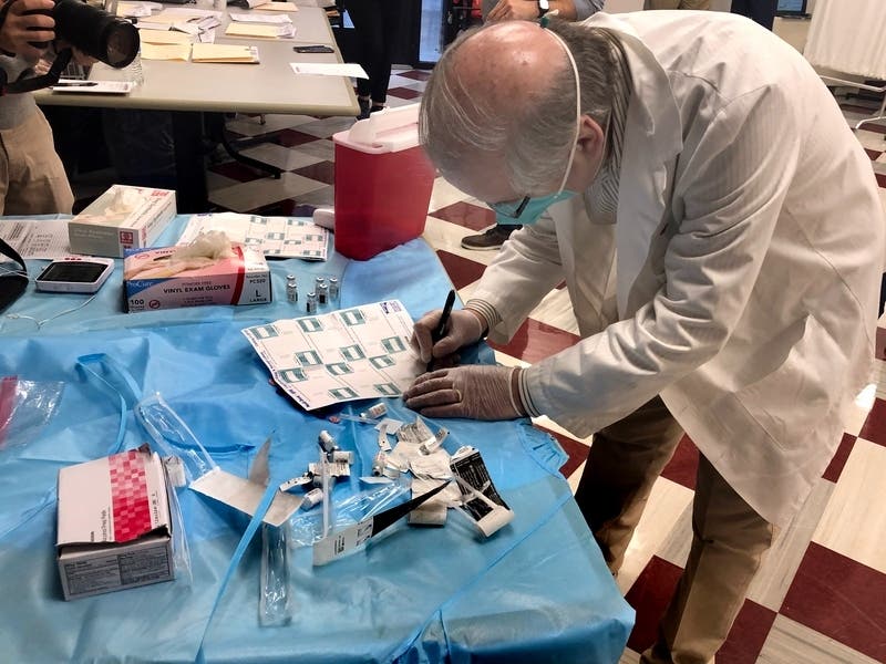 Federal and state health officials have approved the use of the Pfizer booster.