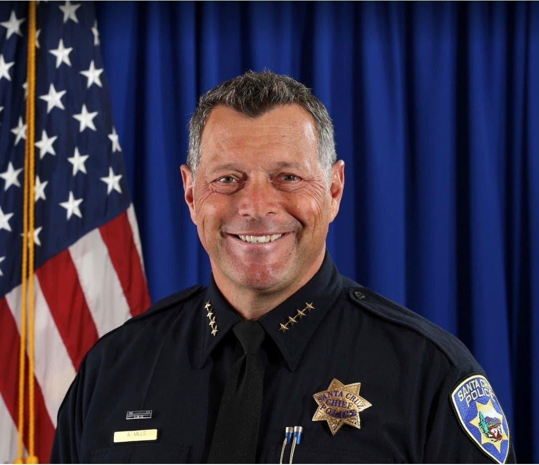 Santa Cruz Police Chief Andrew Mills