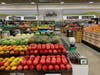The interior of the new Sprouts Farmers Markets store in Menifee, just before it opened Wednesday.