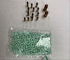Counterfeit pills containing fentanyl that were seized by the sheriff's department at the Via Durango address.