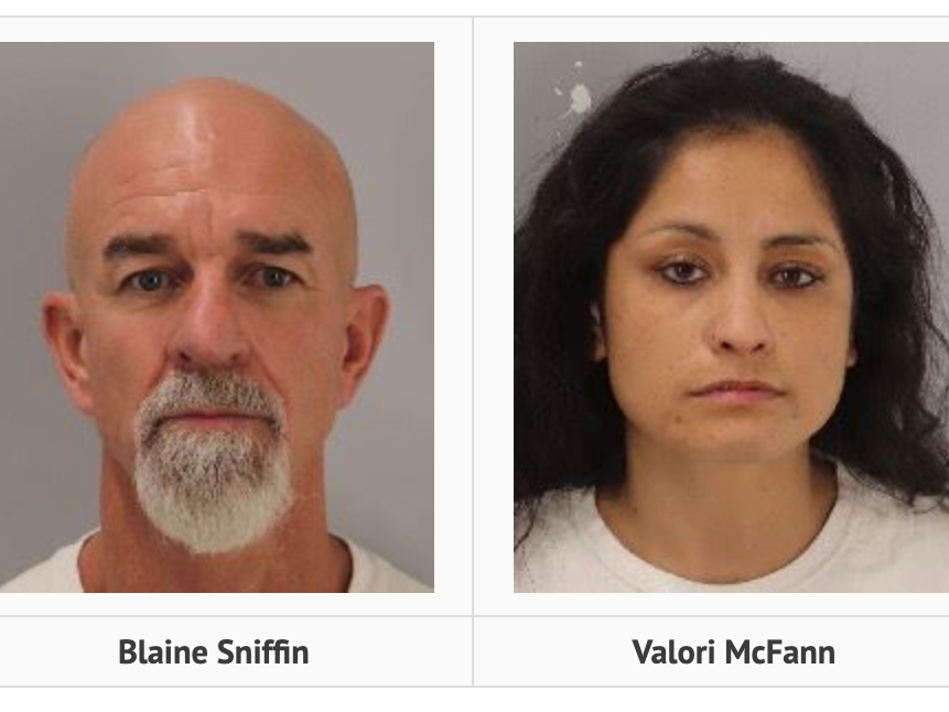 The two suspects (shown) are due in court Thursday, according to jail records.